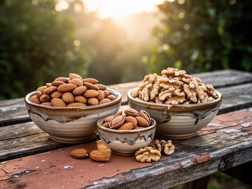 Nueces y Almendras de Cosecha Propia